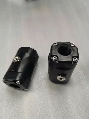 ब्लैक DN20 स्क्वीज़ वाल्व PP05 रिकवरी पंप इंटरनल थ्रेड लिंक के लिए