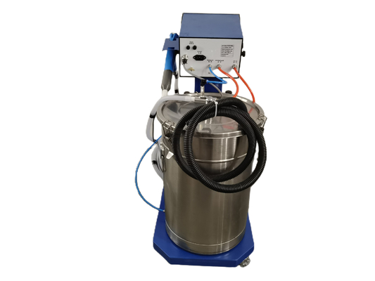 ISO9001 50W मैनुअल पाउडर कोटिंग उपकरण एल्यूमीनियम पाउडर पेंट मशीन AS602