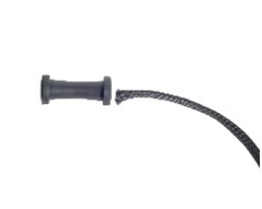 1017438 OptiSpray AP01.1 आवेदन पंप के लिए ब्लैक पिंच वैल्यू नोज DN5