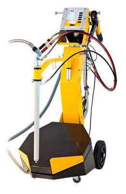 2 बी बॉक्स फीडिंग इलेक्ट्रोस्टैटिक पाउडर कोटिंग मशीन