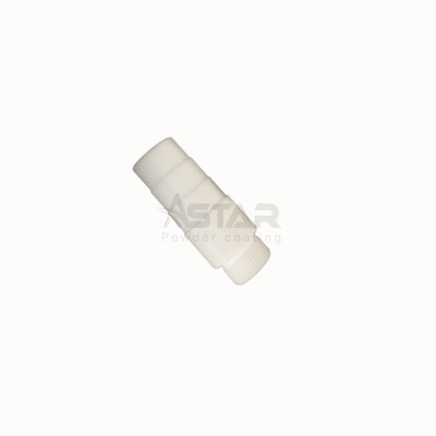 357944 GEMA रिकवरी पाउडर इंजेक्टर के लिए सफेद रंग का बड़ा PTFE वेंचुरी पाइप