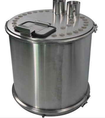 GEMA PH150D-24-D गोल पुनर्नवीनीकरण पाउडर कोटिंग हॉपर