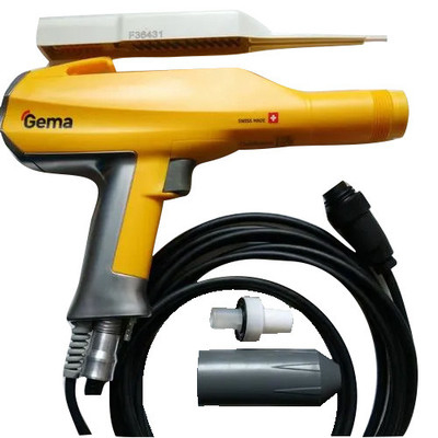 1002100 पाउडर कोटिंग स्प्रे मशीन 6 मीटर केबल के साथ पूर्ण Gema Optiselect Gm02