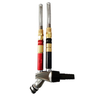 1008038 प्लास्टिक ट्यूब D8/6 मिमी ब्लैक 2F 2B पाउडर कोटिंग मशीन स्पेयर पार्ट