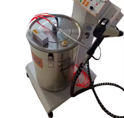 12V इलेक्ट्रोस्टैटिक पाउडर कोटिंग मशीन व्हील स्टील सब्सट्रेट के लिए