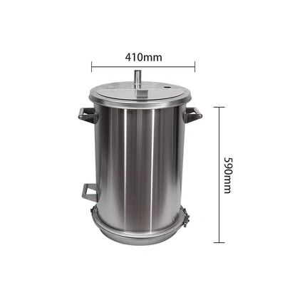 स्टेनलेस स्टील फ्लोइडिंग पाउडर कोटिंग हॉपर