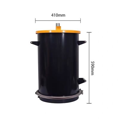 स्टेनलेस स्टील फ्लोइडिंग पाउडर कोटिंग हॉपर