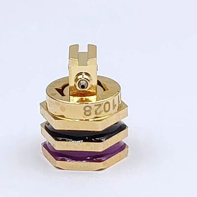 1011028 हॉट मेल्ट ग्लू गन के लिए रिप्लेसमेंट सिंगल-होल नोजल डाया 0.71 मिमी